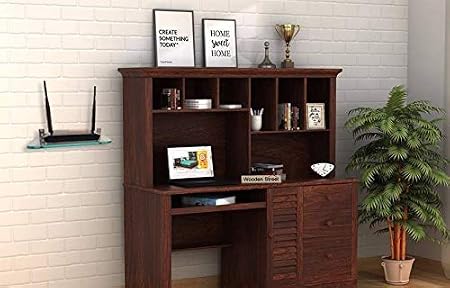 Dhani Creations Multipurpose Glass Stand Wall Mount Shelf TV Set Top Box Stand (Set of 2)