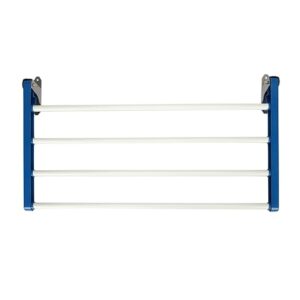 Dhani Creations Steel Wall Mount Cloth Drying Stand | Cloth Dyrer | Clothes Hanger (4 Pipe X 28 inches)