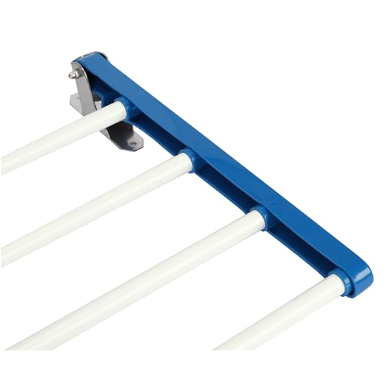 Dhani Creations Steel Wall Mount Cloth Drying Stand | Cloth Dyrer | Clothes Hanger (4 Pipe X 28 inches)